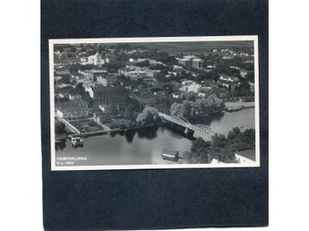 Hämeenlinna Finland Flygfoto troligen 1930-40tal