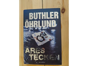 Ares tecken, Buthler/Öhrlund. Del 5 i Jacob Colt-serien. Oläst signerad bok.