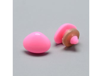 Dekorations nos rosa 5st