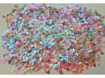 10 gram med konfetti, nagelglitter, dekoration för scrapbooking - Musöron