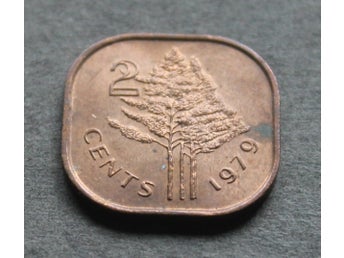 SWAZILAND / ESWATINI - 2 Cents 1979 - KM 8