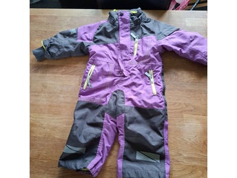 abeko lila overall, storlek 80