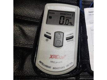 Digital Hygrometer med LCD-skärm,4-80% induktiv träfuktighetsmätare, datalagring