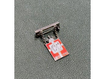 Kongemærke. Sterlingsilver. Georg Jensen.