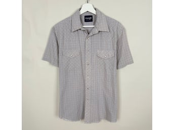 Wrangler grå skjorta