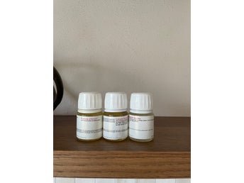 Tre doftoljor från Grasse - 90 ml (3 x 30 ml)