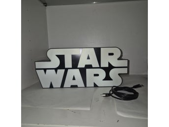Star Wars Logotyp Lampa