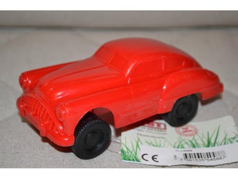 Buick 1948 Röd 13cm Combiplay Alby Nyby Sweden Plast Ny