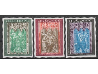 FRANSKA ANDORRA |1971 Freskmålningar