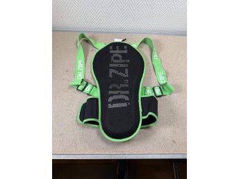 Dr. Zipe Ryggskydd XS 148-152cm Barn Svart Grön Back Protector