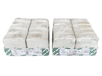 20 st Eljo AQUA VIT U dosor med plint - E14 381 30 - Lagerparti