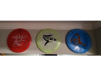 Vägghållare till discgolf 1 st (discar ingår inte)