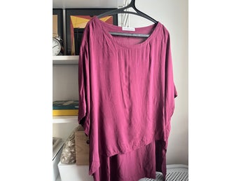 Rodebjer vinröda blus Say