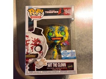 Funko Pop! Movies Terrifier 3 Art the Clown Black Light Chase Edition 1948