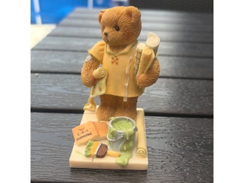 Älskade Teddie öl med målarutrustning