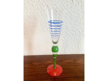 Clown champagne Anne Nilsson Orrefors