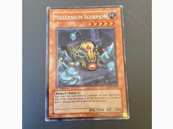 Yu-Gi-Oh! Millennium Scorpion samlarkort | Kp p Tradera (730027567) Yu-Gi-Oh! Millennium Scorpion samlarkort | Kp p Tradera (730027567)