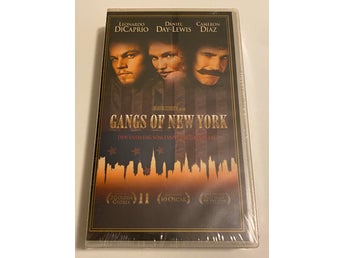 Gangs of New York - Fabriksförseglad - Sealed - Oöppnad - Inplastad (VHS)