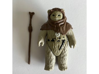 Star Wars Ewok chief shirpa figur med tillbehör. Komplett