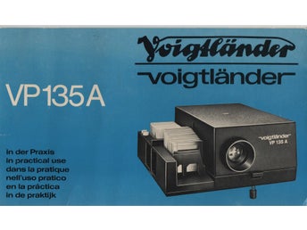 Manual för Voigtländer VP-135A, 6 språk, 14 sidor