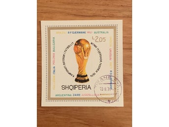 Albanien 1974, Fotbolls-VM, Mynchen, Mich Block 51 stpl