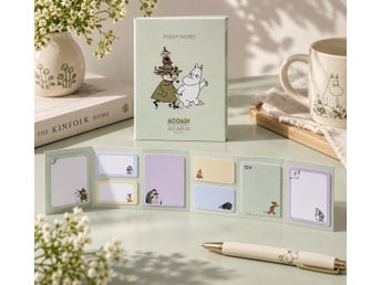 Mumin klistermärken - moomin post-it-lappar