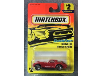 Matchbox SuperFast Corvette Grand Sport 1:58