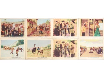 Lobby cards 'These Thousand Hills' original 1959 lobby cards-8 cards included