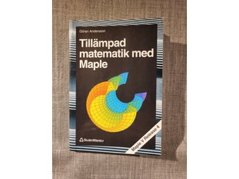 Tillämpad matematik med Maple av Göran Andersson, 1997