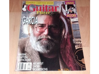 Guitar Player July 1988 - Jerry Garcia, Eric Clapton, Vinnie Moore, Gary Grainge