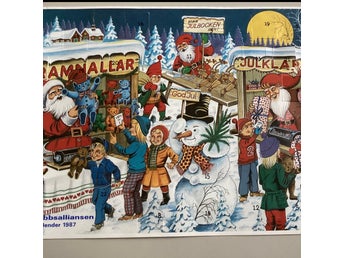Retro adventskalender 1987