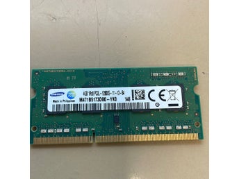 10st Samsung 4GB RAM minne M471B5173DB0-YK0