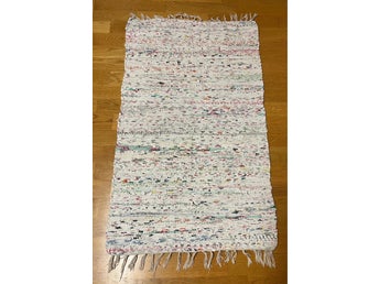 Handvävd trasmatta ca100•60cm!