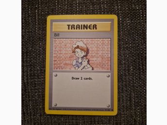 Pokemon-kort - Bill (Trainer) | Kp p Tradera (730550772)