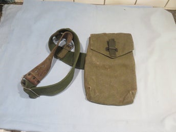 Grön väska, försvaret, armen, militär, retro, vintage