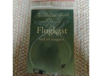 Darts Flugkast med tre snapper – lina Ø 0,30 mm, längd ca 1,5 m