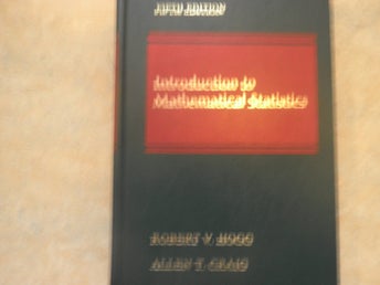 Introduction to Mathematical Statistics av Robert V. Hogg och Allen T. Craig