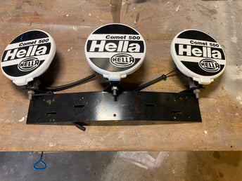 3st Hella comet 500 extraljus