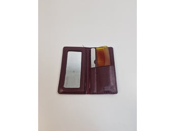 Vintage resevårdskit för män - Spegel, kam & nagelfil