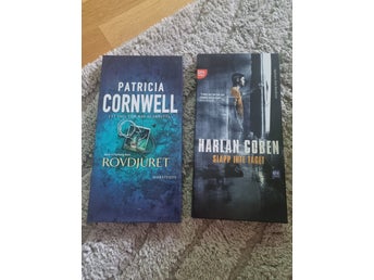 Ljudböcker: Patricia Cornwell - Rovdjuret & Harlan Coben - Släpp inte taget