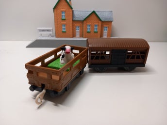 Thomas tåg vagn TrackMaster McColl's Farm Cars Thomas och vännerna