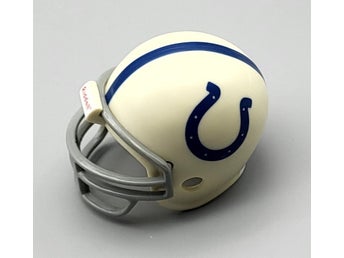Indianapolis Colts (a) NFL Riddell mini hjälm ca 4,5x4,5x6 cm