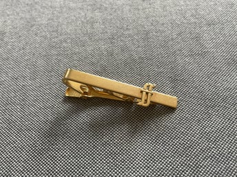 FF orm logo Slipsklämma - Guldig vintage slipsnål Rare