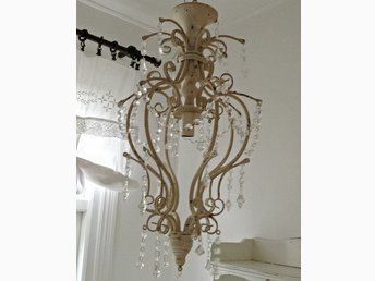 Rustik shabby chic lantlig taklampa på tradera.com taklampor ...