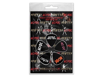 AC/DC - FIFTY. Plektrum Paket