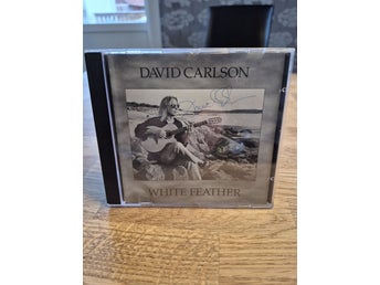 David Carlson – White Feather CD 1995 CAVCD 001 signerad – ovanlig