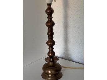 Bordslampa i mässing, 47 cm