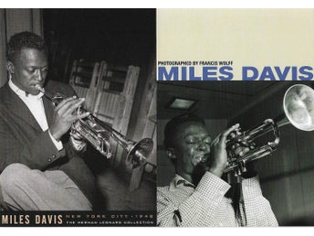 Vykort 2 stycken Miles Davis, Blue Note