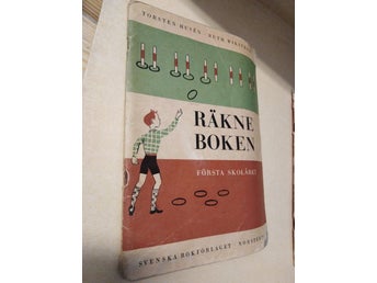 Räkne boken av Torsten Husen, Ruth Wiktström. 1958