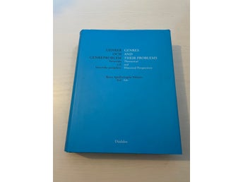 Genrer och genreproblem teoretiska och historiska perspektiv = Genres and their